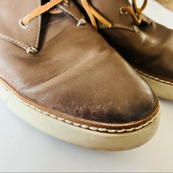 Sperry Leather Brown Chukka Lace Up Boot size 10 main image 4